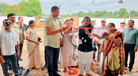 सड़क मार्ग से होते हुए पामेड़ पहुंचे पूर्व मंत्री गागड़ा