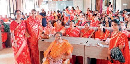 महिलाओं ने निकाली ऑपरेशन सिंदूर यात्रा