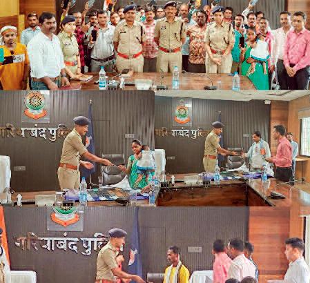 48 गुम मोबाइल मालिकों को लौटाए गए, चेहरों पर लौटी मुस्कान