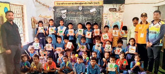 सिर्रीखुर्द में सात दिवसीय समर कैंप संपन्न