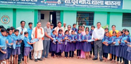 नया आंगनबाड़ी केंद्र हुआ लोकार्पित ग्रामवासियों को मिली राहत