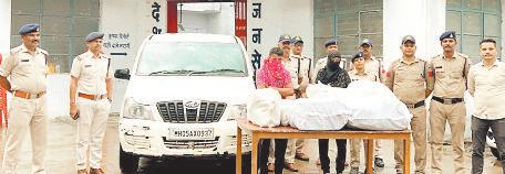 ऑपरेशन प्रहारः 18 लाख से अधिक का अवैध सामग्री जब्त