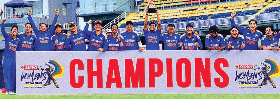 भारत बना त्रिकोणीय श्रृंखला का चैंपियन