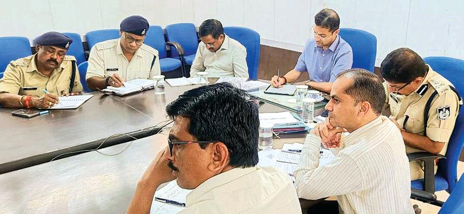 प्रदेश के मुख्य सचिव ने रविवार को आपदा प्रबंधन की वीसी ली