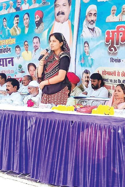 जल गंगा संवर्धन अभियान के साथ भूमि पूजन के साथ हुआ समापन