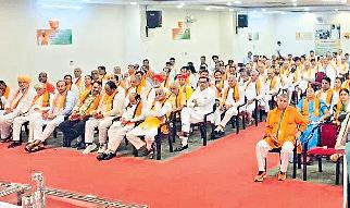 भाजपा महीने भर समाज सेवा के दर्जन भर कार्यक्रम चलाएगी