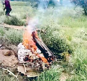 राजस्थान में जगुआर क्रैश, रोहतक के पायलट समेत दो की मौत, दोनों के क्षत-विक्षत शव मिले