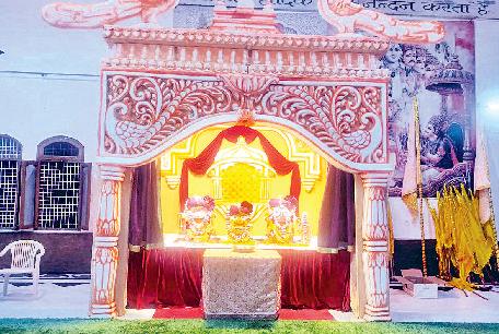 भगवान जगन्नाथ नौ दिन नागोरी गेट के हनुमान मंदिर में करेंगे प्रवास