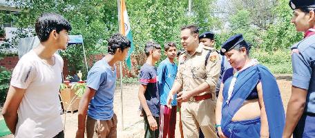 कबड्डी में बापोड़ा की टीम विजेता