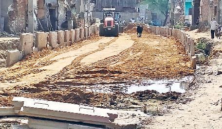 सांसद के निरीक्षण के बाद विकास कार्यों ने पकड़ी रफ्तार