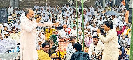 अजीत सिंह-राजबाला सांग का मंचन