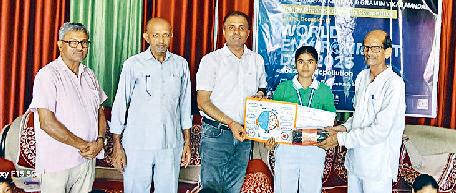पदक विजेता किए सम्मानित