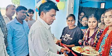 लोहचब की चौपाल में बनी लाइब्रेरी का एसडीएम ने किया उ‌द्घाटन