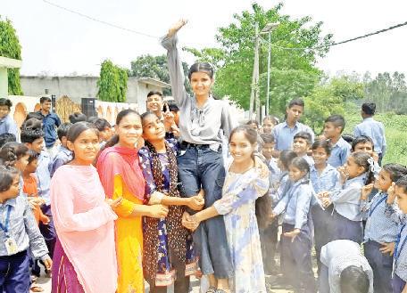 मुलानाः बिंजलपुर स्कूल का दसवीं का परिणाम शत-प्रतिशत, तानिया टॉपर