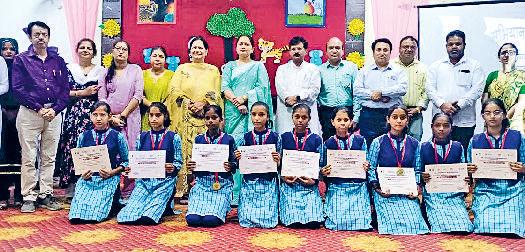 जल शक्ति अभियान कैच दा रेन-2025 कार्यक्रम का आयोजन राजकीय स्कूलों के विद्यार्थियों ने नाटिका प्रस्तुत कर जल बचाने का दिया संदेश