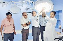 आयुष विवि में 1.40 करोड़ की लागत से मॉड्यूलर ऑपरेशन थिएटर तैयार