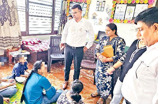 राज्य बाल अधिकार संरक्षण आयोग ने बाल गृह का किया मुआयना