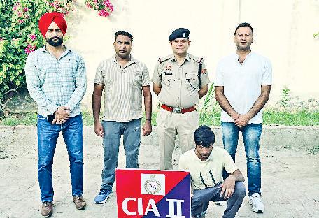 आदतन चोरी की वारदातें करने वाले को किया काबू