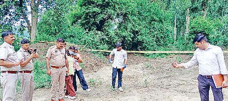 नहर की पटरी पर मिला शव, हत्या की आशंका