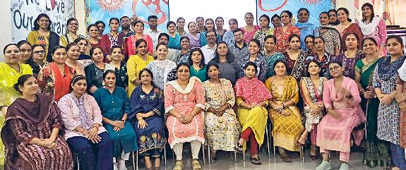 ग्लोब हेरिटेज इंटरनेशनल स्कूल सांगीपुर में कार्यक्रम का आयोजन