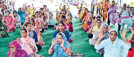 जगाधरी में संत संकीर्तन कार्यक्रम का किया आयोजन गुरु कृपा के बिना वास्तविक सुख मिलना असंभव