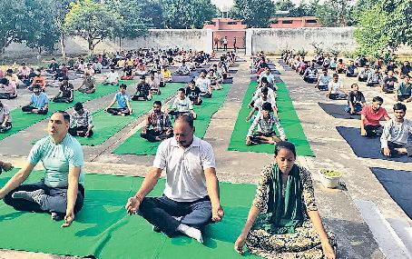 योग से होता है शारीरिक व मानसिक लाभः छिब्बर