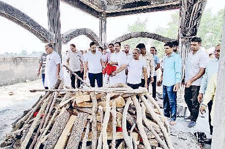 हरियाणा विधानसभा अध्यक्ष हरविन्द्र कल्याण की चाची गुरुबचनी देवी पंच तत्व में विलीन