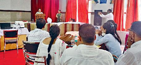 बाल भवन में स्टेकहोल्डर्स के लिए वर्कशॉप आयोजित