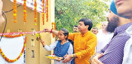 भारत विकास परिषद् शाखा पड़वाला ने स्कूल को समर्पित किया वाटर कूलर