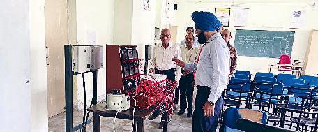 तकनीकी शिक्षा महानिदेशक ने किया निरीक्षण