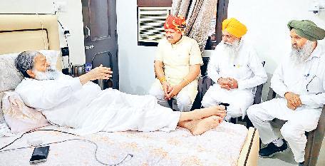 विज से मिले किसान नेता चढूनी