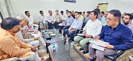 विकास कार्यों में कोताही बर्दाश्त नहीं : मंत्री गंगवा