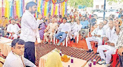 गंगेसर में राजमाता अहिल्या बाई होलकर को किया नमन