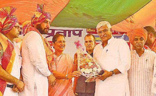 वीर शिरोमणि महाराणा प्रताप के जीवन से प्रेरणा लें युवा : केंद्रीय मंत्री