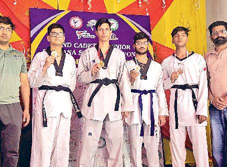 हार्दिक ने ताइक्वांडो में जीता स्वर्ण पदक