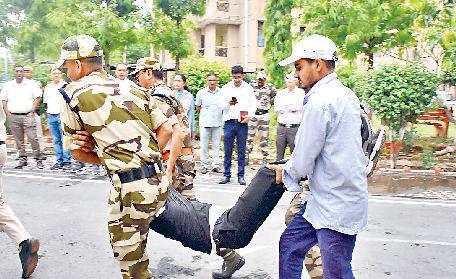 झाड़ली पावर प्लांट पर ड्रोन अटैक से बचाव का अभ्यास किया, रात 8 से 8.15 तक ब्लैकआउट