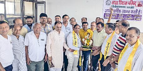 सैनी समाज ने रामनिवास का किया स्वागत