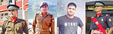 बहादुरगढ़ के 4 युवा बने भारतीय सेना में लेफ्टिनेंट