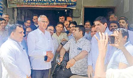 कनीना रेलवे स्टेशन पर क्षेत्रवासियों ने की महापंचायत