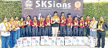 श्रीकृष्ण स्कूल भंगारका में मेधावी विद्यार्थियों को किया सम्मानित