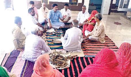 नर नारायण सेवा समिति ने किया शिव मंदिर में हवन