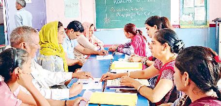 बीआर स्कूल में अभिभावक- शिक्षक बैठक आयोजित