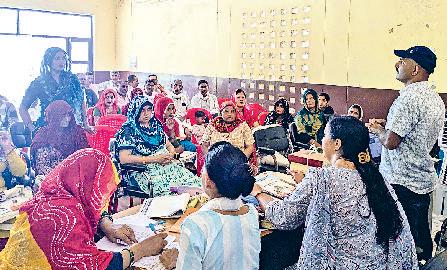 अंतिम दिन गांवों के पंचों को दिया प्रशिक्षण