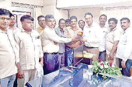 रोडवेज डिपो में डीजी मनोज ने संभाला जीएम का कार्यभार