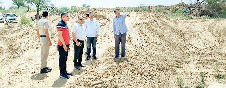 हमीदपुर बांध के मजबूतीकरण का काम अंतिम चरण में, 159 लाख रुपये खर्च होने का अनुमान