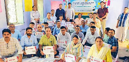 नांगल चौधरी ब्लॉक के 160 प्राथमिक शिक्षकों को दिया एफएलएन प्रशिक्षण