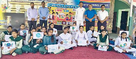 विभिन्न विधाओं में विद्यार्थियों ने दिखाई अपनी प्रतिभा