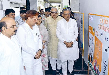 सांसद ने केंद्र सरकार के 11 वर्ष पूरे होने पर लगाई प्रदर्शनी का किया उ‌द्घाटन प्रधानमंत्री मोदी के नेतृत्व में भारत की बनी अलग पहचान : बराला