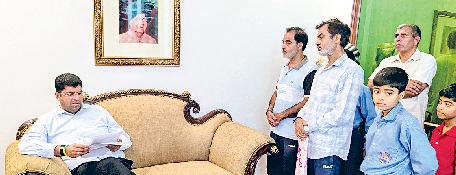 जजपा राज्यपाल और केंद्रीय मंत्रियों से मिलकर उठाएगी पानी का मुद्दाः दुष्यंत