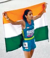 एशियाई चैम्पियनशिप में पूजा ओला ने जीता सिल्वर, 800 मीटर में गोल्ड की उम्मीद